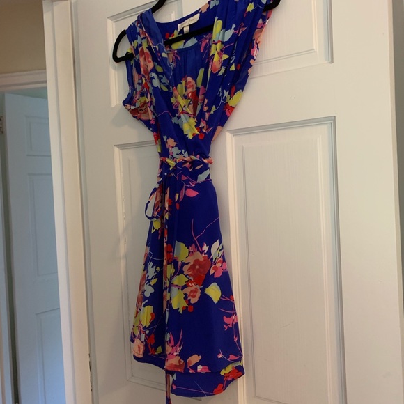 yumi kim floral wrap dress
